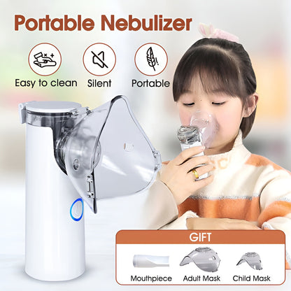 Medical portable silent nebulizer mini handheld inhaler