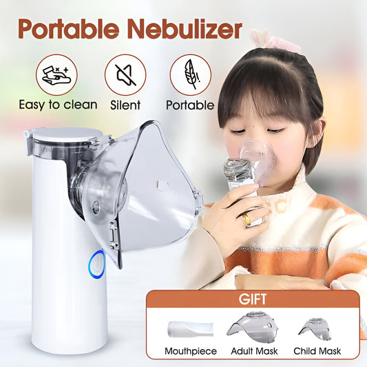 Medical portable silent nebulizer mini handheld inhaler